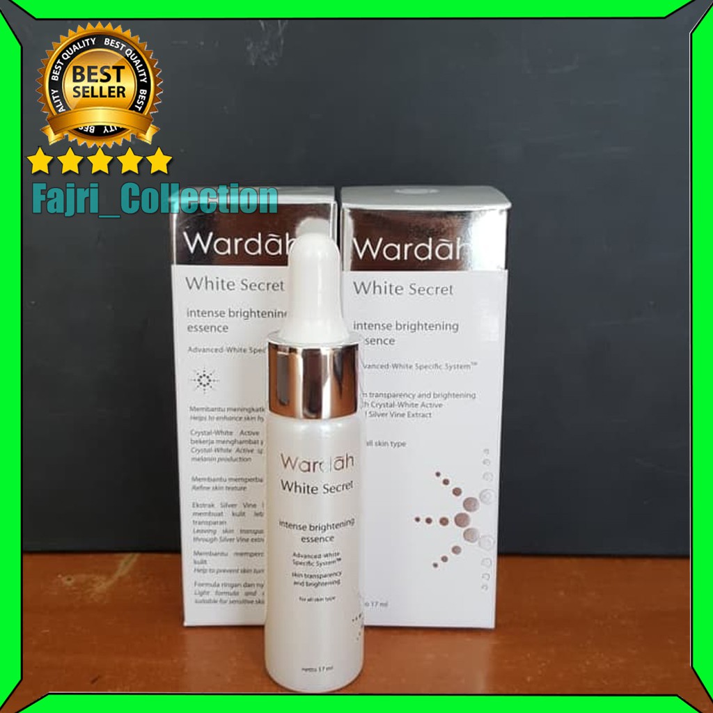 WHITE SECRET WARDAH INTENSE BRIGHTNING ESSENCE ORIGINAL MURAH WARDAH ESSENCE WARDAH SECRET WARDAH