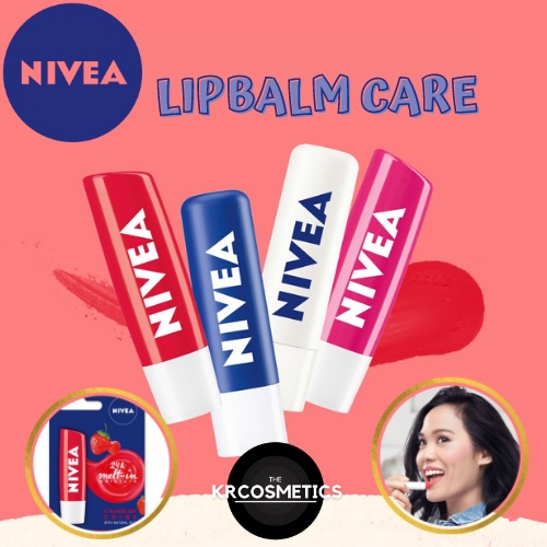 NIVEA Lip Balm - Lip Care 4,8gr