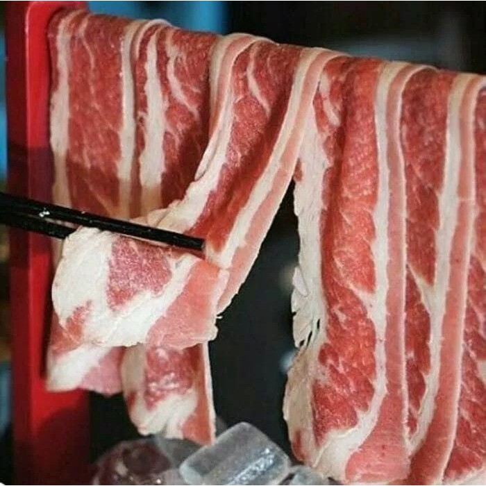 

USA Beef Short Plate Daging Slice Yoshinoya Yakiniku Shabu Suki