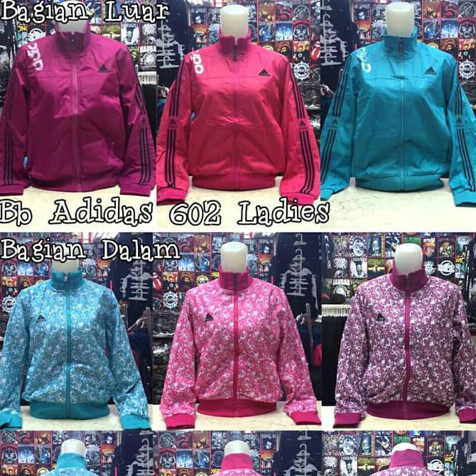 JAKET PARASUT ADIDAS "LADIES" (WATERPROOF) BEST QUALITY