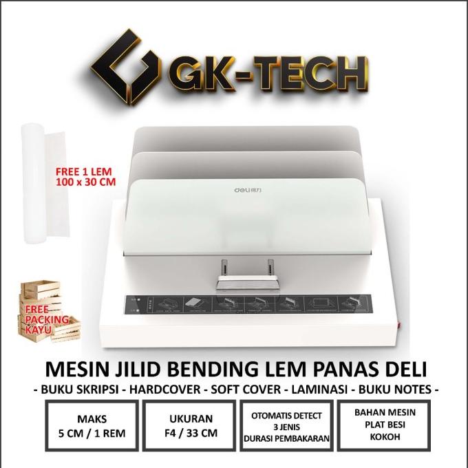 

Mesin Jilid Buku Bending Lem Panas Bending