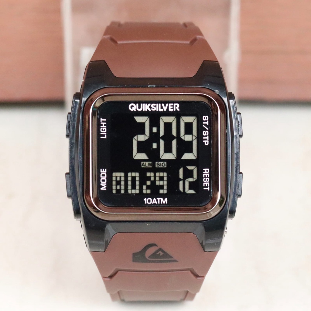 JAM Tangan Quiksilver DIGITAL Segi 100% ANTI AIR