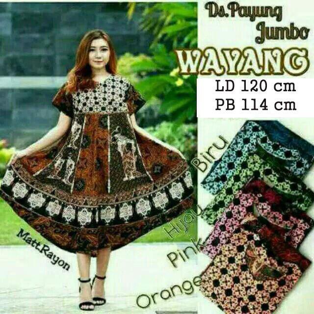 Daster Jumbo Daster Payung Wayang jumbo