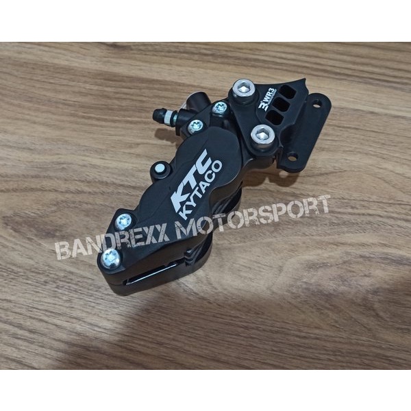 Readyy     Kaliper KTC-Kytaco 4 Piston BRE Original Plus Bracket WR3 For Ninja 250 Fi 2018 Up