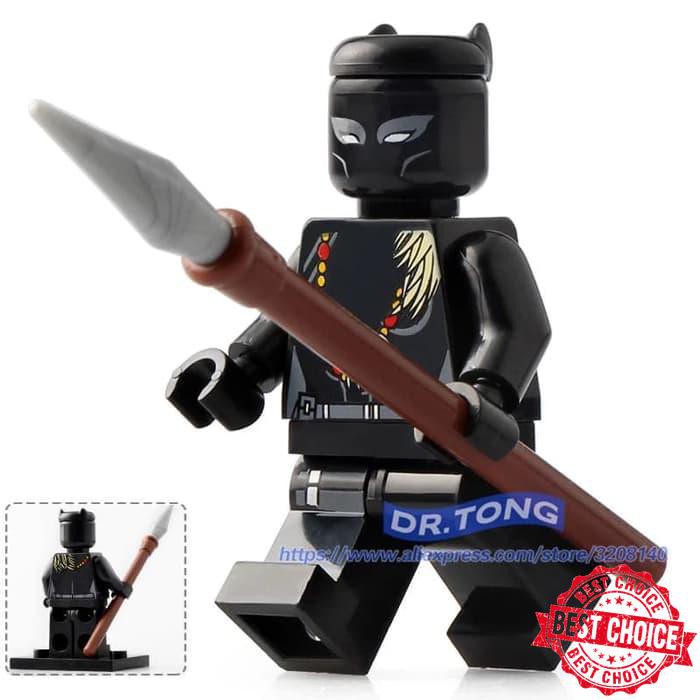 Saaallle Okoye girl Black Panther Killmonger Shuri Minifigure Minifigures 0184