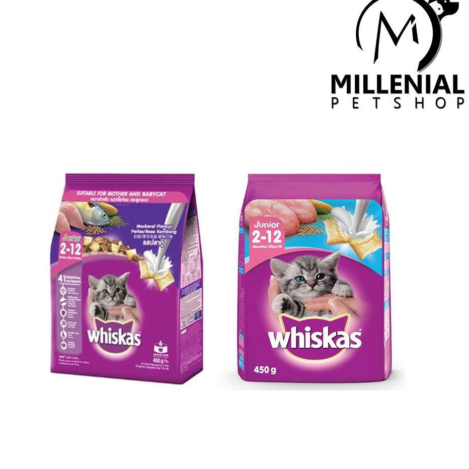 â˜€ Makanan kucing Whiskas Junior Ocean Fish & mackarel