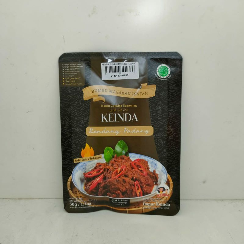 

KEINDA BUMBU RENDANG PADANG 50GR