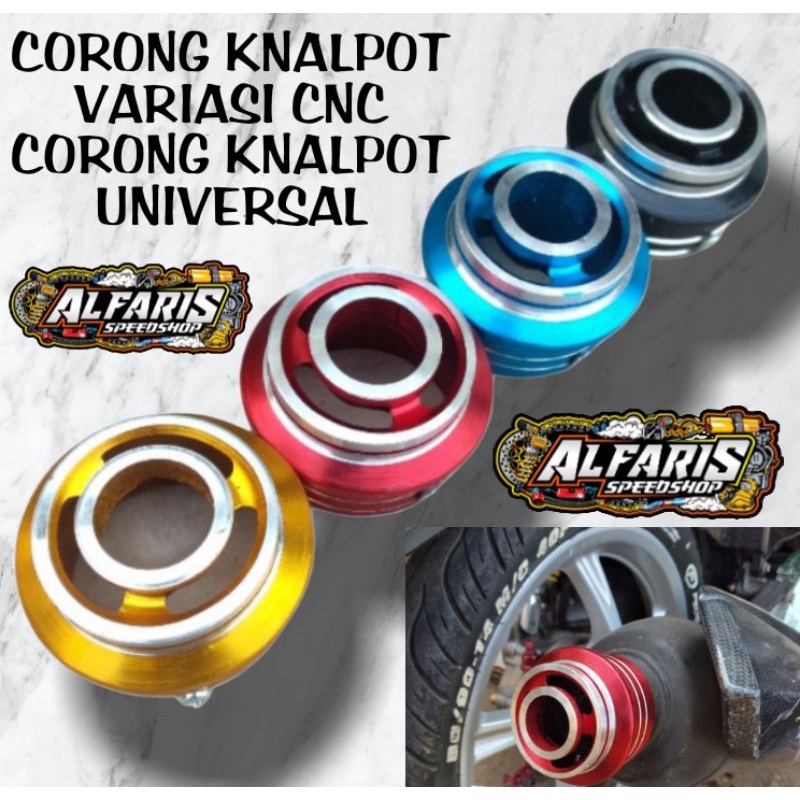 CORONG KNALPOT VARIASI CNC CORONG KNALPOT UNIVERSAL