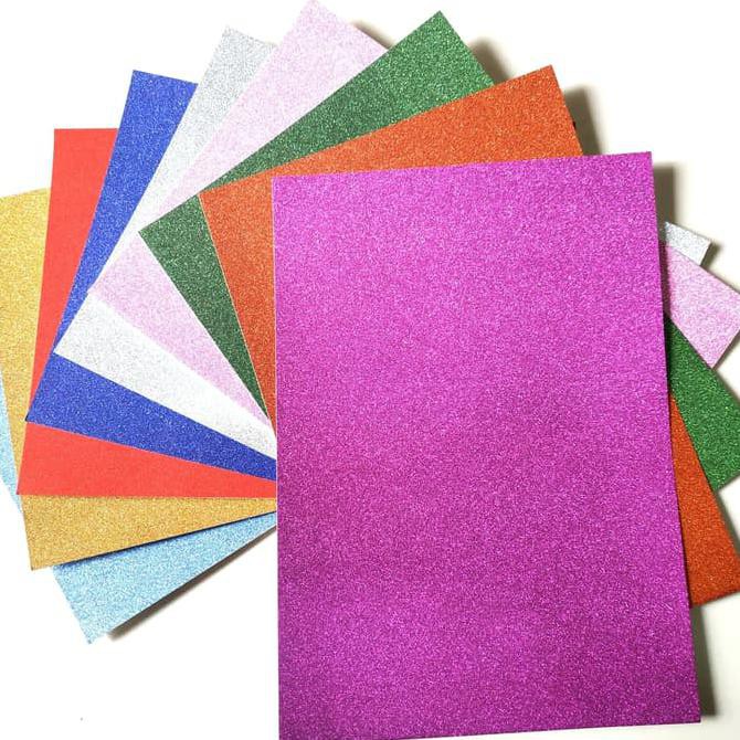 

PAPER GLITER - KERTAS GLITER 250gsm