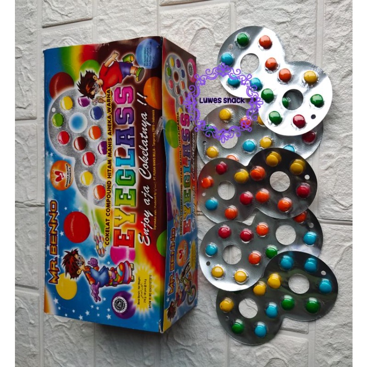 

jajanjadul - permen jadul - permen kacamata