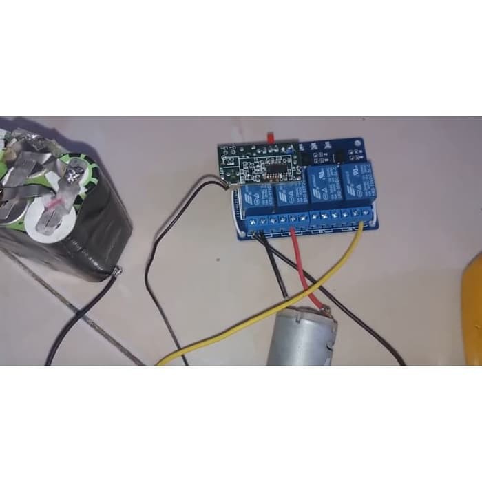 Modul RC / Remot Control Relay Upgrade 4 channel mobil aki