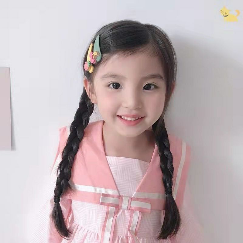 ~ PIYOSHI08 ~ Jepit Pastel Anak 1 Set 5 Pcs Motif Karakter Lucu / Cute Hair Pin Aksesoris Rambut AF213