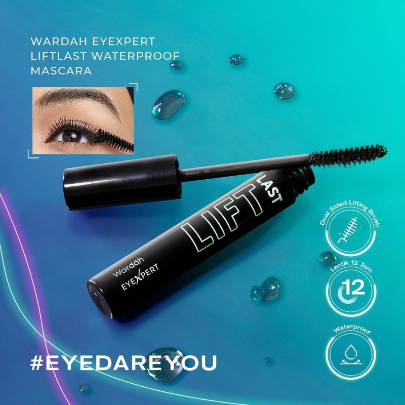 Wardah EyeXpert Liftlast Waterproof Mascara || Wardah Mascara || Mascara Waterproof || Mascara || Wa