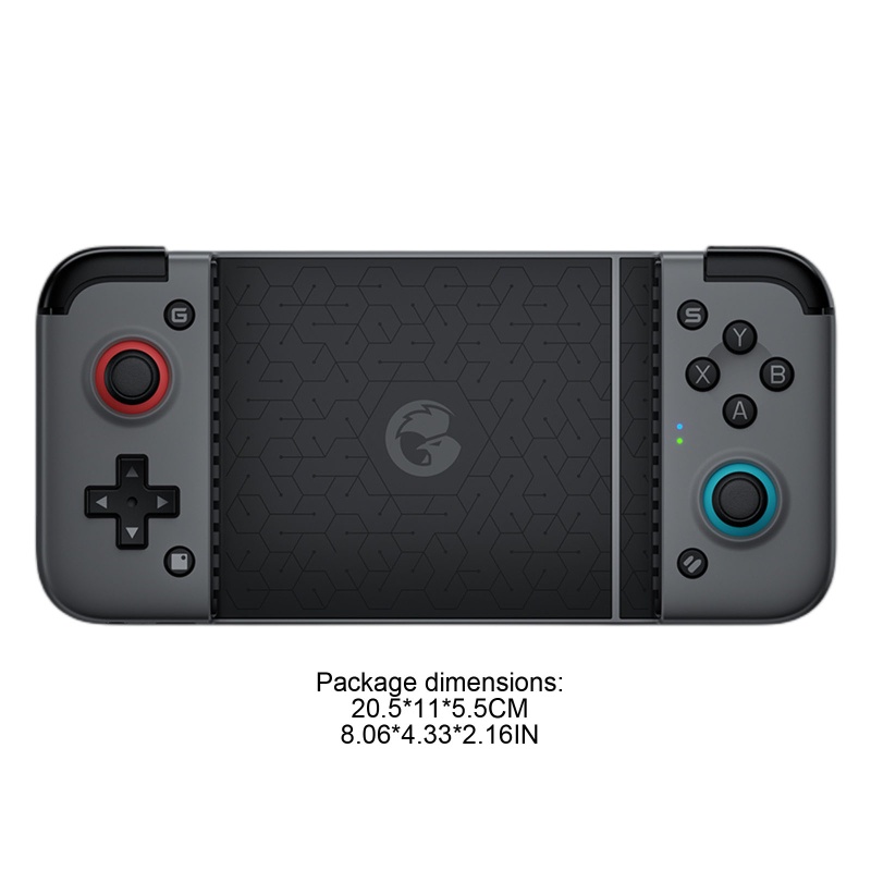 Btsg X2 Mobile Controller Bluetooth-Kompatibel Versi/Gamepad Teleskopik Tipe-C/iOS Tidak Tertunda Untuk Raja Glory