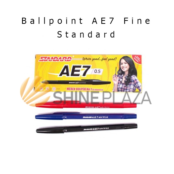 

Unik Ballpoint Standard AE 7 0 5 Merah Diskon