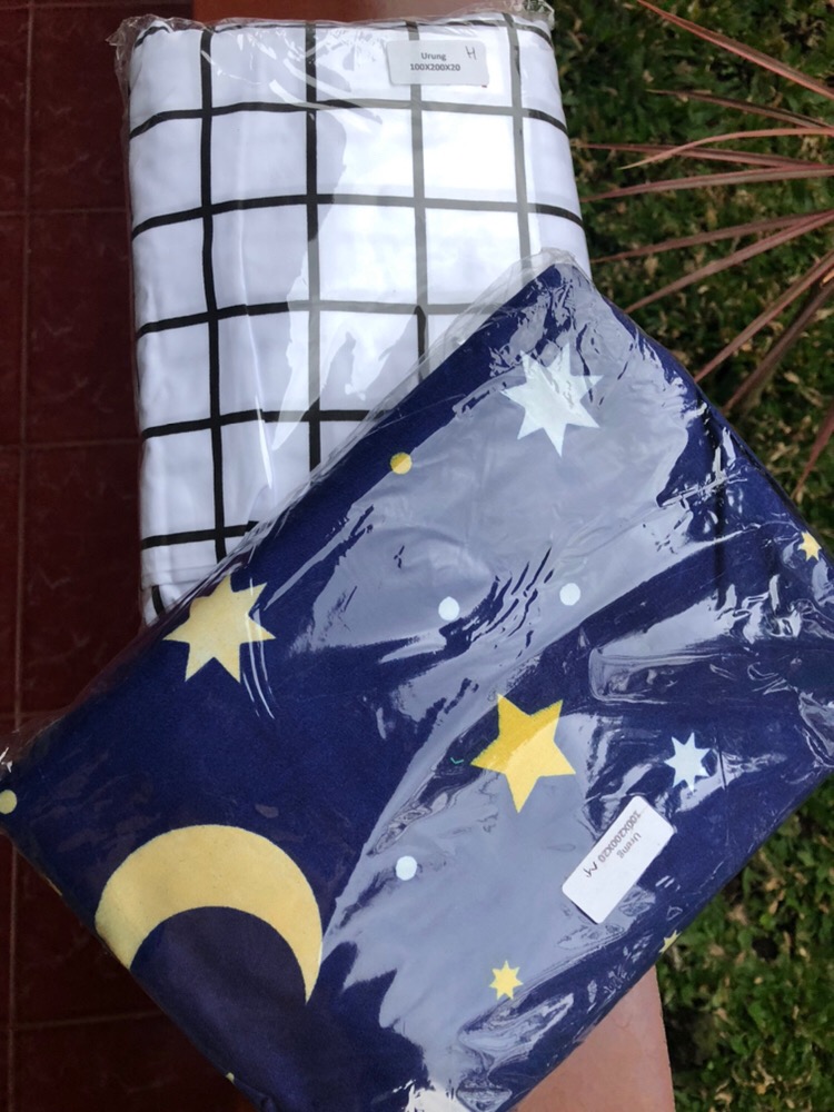 Sprei Resleting 100x200 100x200x20 Single Sarung Kasur Busa