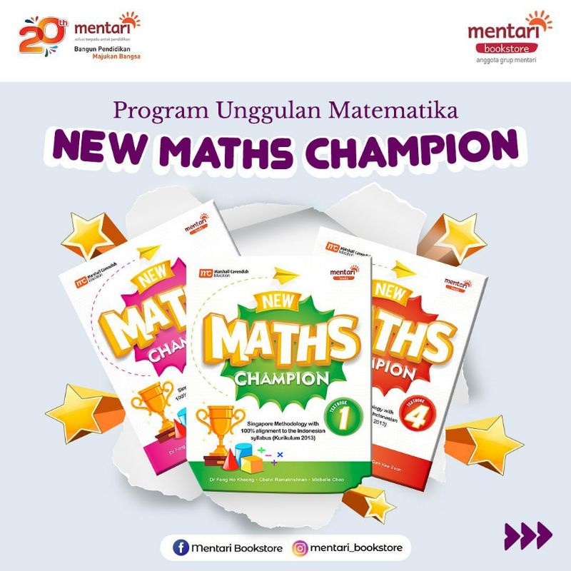 New Math Champion | Buku Matematika SD-0