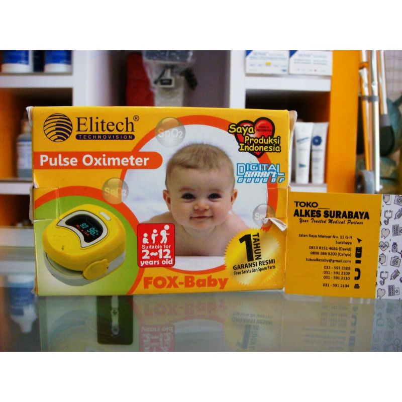 Elitech Pulse FoX baby (SP02) /Oximeter Untuk Bayi