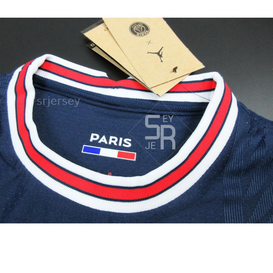 jersey psg home player issue 2021 2022 baju bola paris saint german vaporknit  .