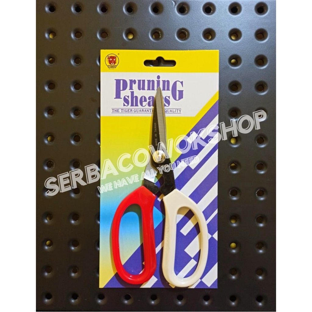 Tiger Gunting Dahan Serbaguna 7 Inch 680 Prunning Shears Gunting Bunga Termurah Berkualitas