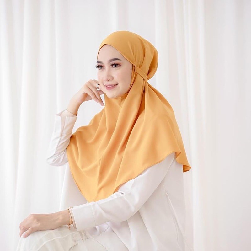 JILBAB BERGO HAMIDAH NONPET JERSEY HYGET (HGT) SIZE M