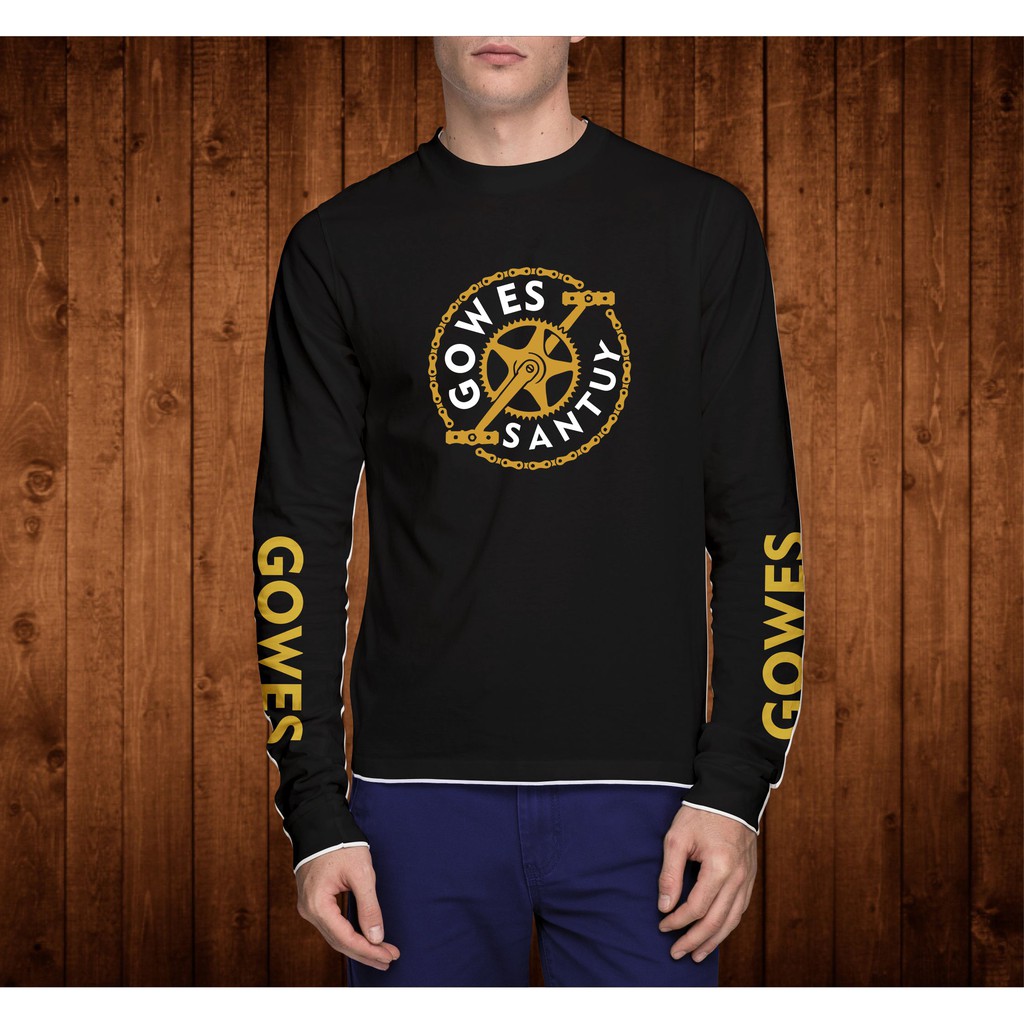 kaos lengan panjang gowes