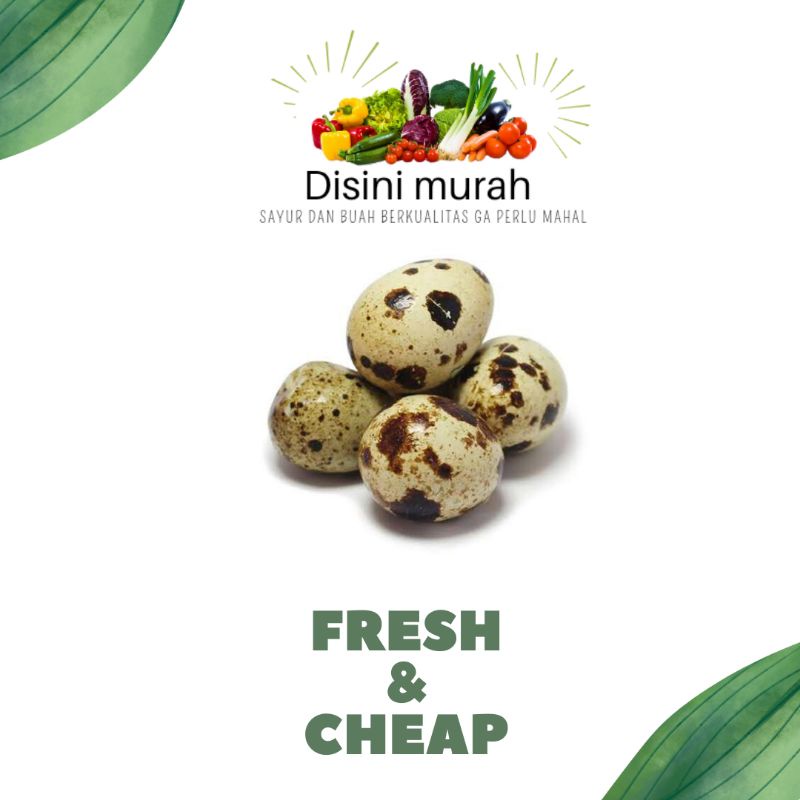 

Telur Puyuh Matang per bungkus(6 biji)