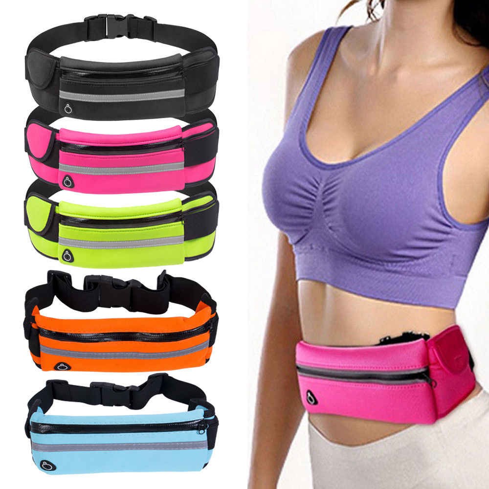 WAIST BAG CAPSULE TAS SABUK PINGGANG DOMPET OLAHRAGA PRIA WANITA UNISEX / GYM TRAVELLING  VA131