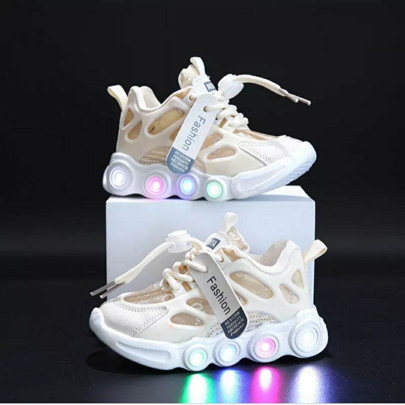SEPATU ANAK LAMPU LED / SEPATU ANAK LAKI LAKI PEREMPUAN SNEAKERS KIDS / SEPATU ANAK COWOK CEWEK SEPA