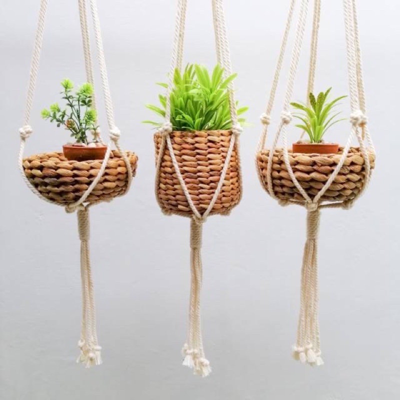 Macrame / macrame pot / gantungan pot / hiasan / tali gantungan pot 101