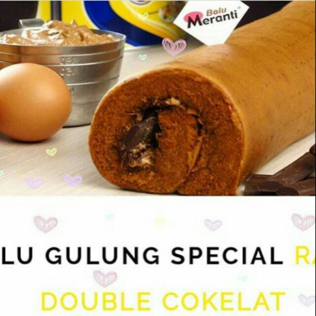 

BOLU GULUNG MERANTI DOUBLE COKLAT