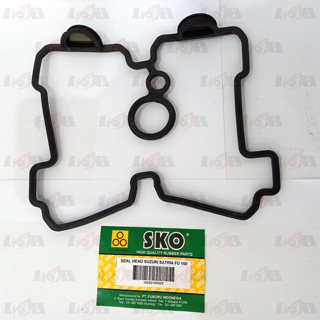 Karet Seal Gasket Sil Head Cover Suzuki Satria FU 150cc SKO Fuboru Original