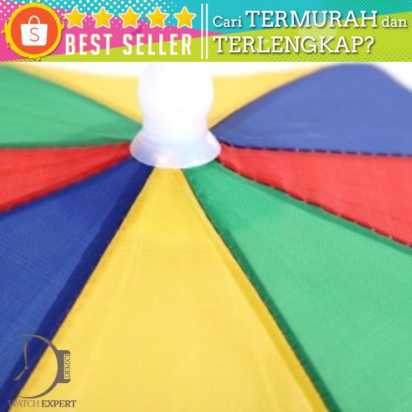 Bisa COD Topi Payung Umbrella Hat - W655N8413 Multi-Color