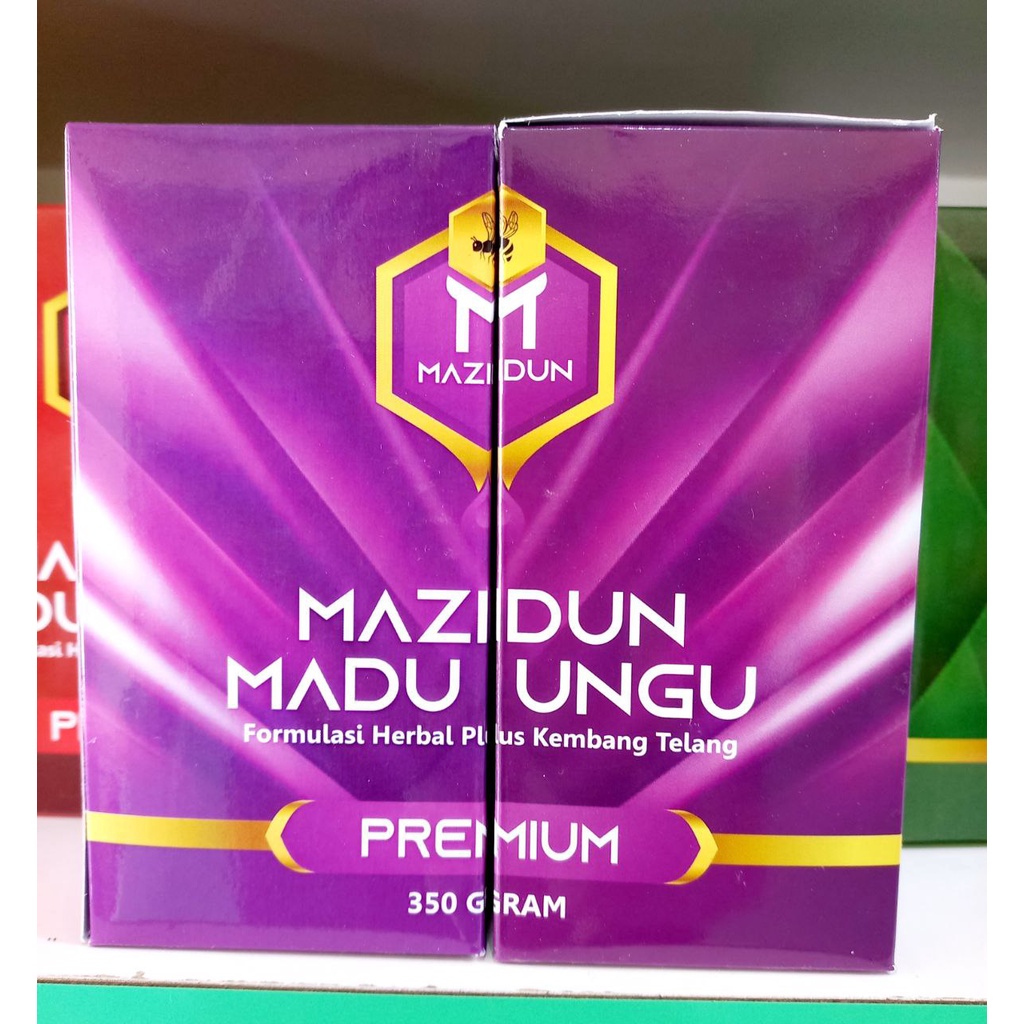 

Mazidun Madu Ungu ( Formulasi Herbal Plus Kembang Telang ) 350 gr