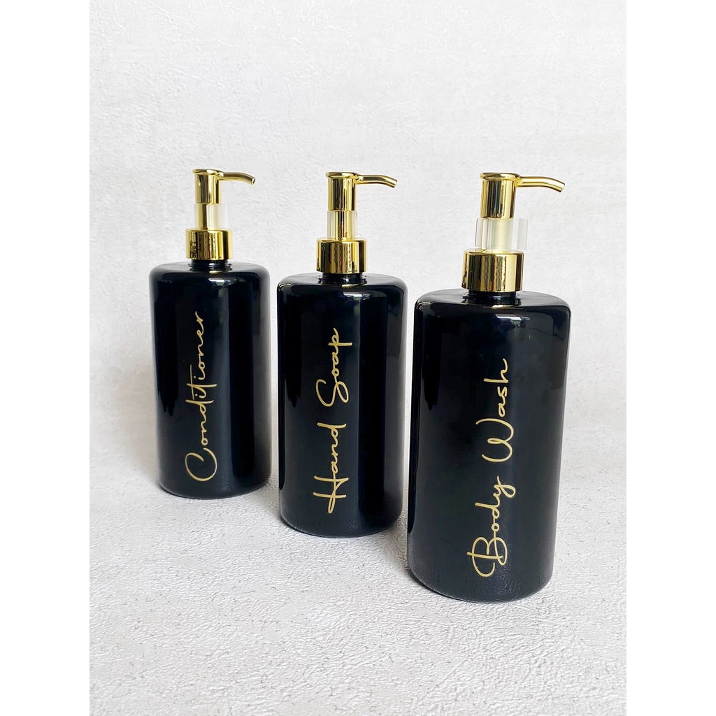 LUXE PREMIUM PUMP SILVER GOLD Aesthetic Bottle Organizer Botol refill Sabun /botol refill sabun/ botol isi ulang/botol sabun cuci piring/botol sabun/botol pump/botol anak/bathroom organizer/bathroom amenities