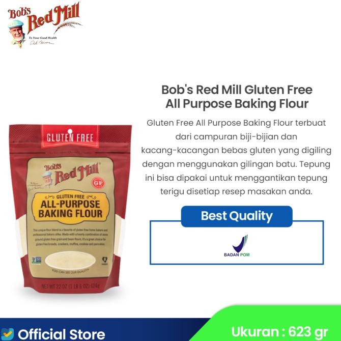 

Bob's Red Mill Gluten Free All Purpose Baking Flour 623 gr