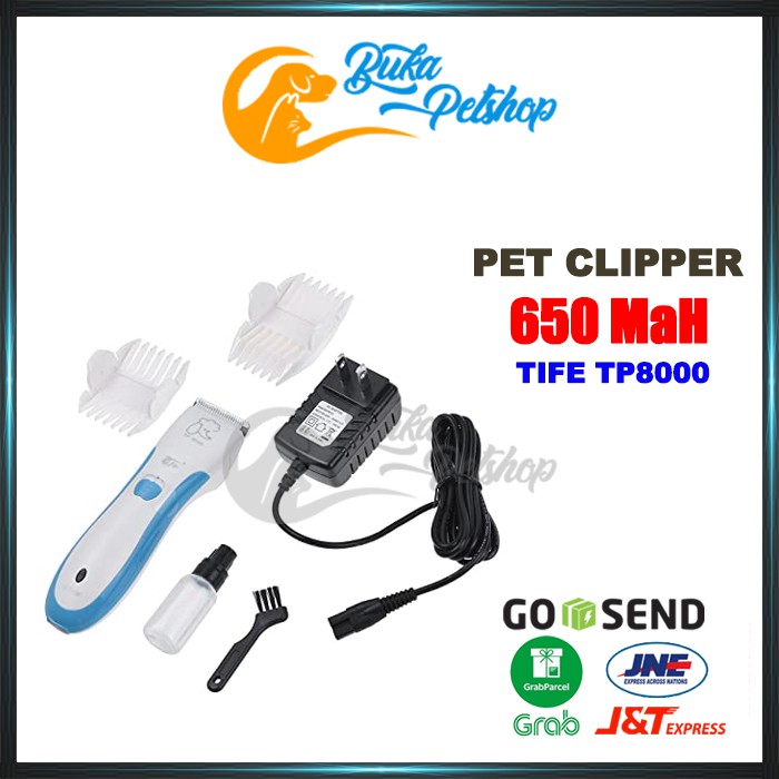 PET Clipper Tife TP8000 Alat Cukur Bulu Kucing Anjing