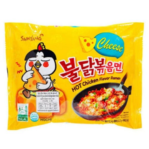 

mie instan korea Samyang Hot Chicken Ramen Flavor Cheese 140gr