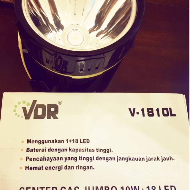 Lampu senter Jumbo merk VDR