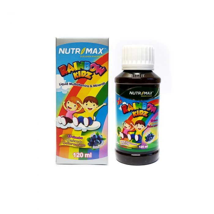 NUTRIMAX RAINBOW KIDZ 240 ML DAN 120 ML || MULTIVITAMIN MULTI VITAMIN