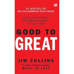 

[[COD]] Buku Good to Great (Hardcover) Jim Collins, Gramedia STOK TERBATAS Kode 1129