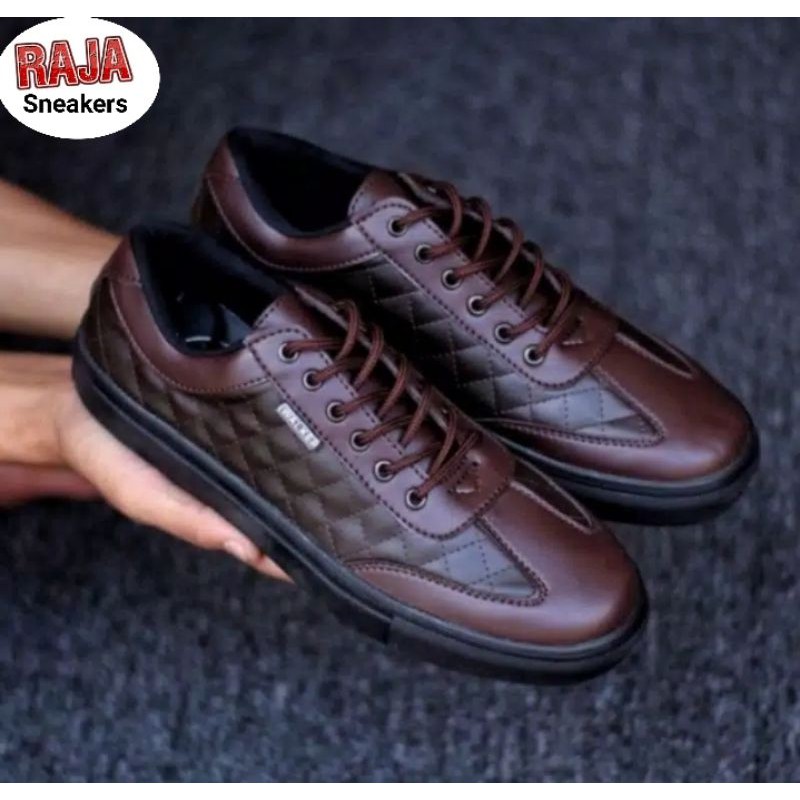 WLKRS x  PEDRO Sepatu Casual Pria Sneakers Kasual Polos Ori Pria Cowok Kulit ORIGINAL ASLI aa