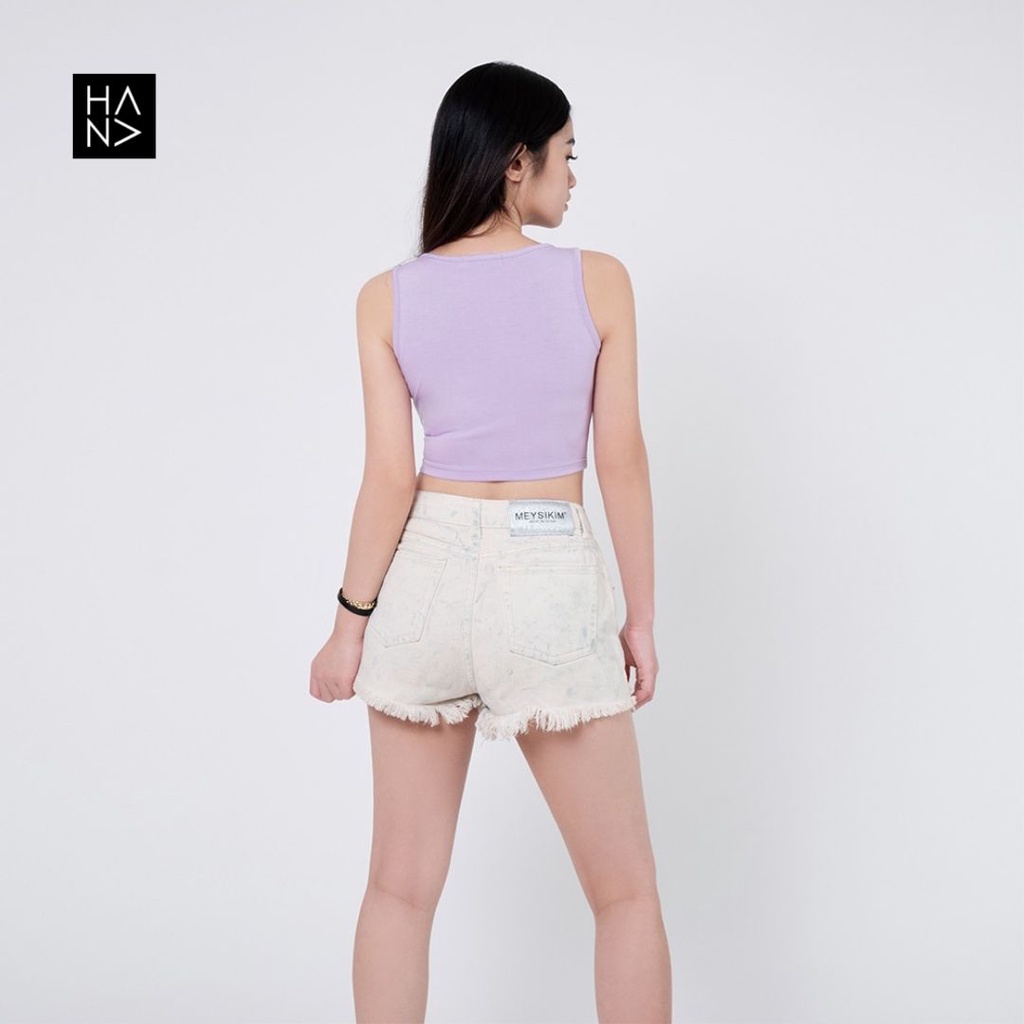 HanaFashion JKT - Sita Crop Tank Top Atasan Wanita - TT007-8