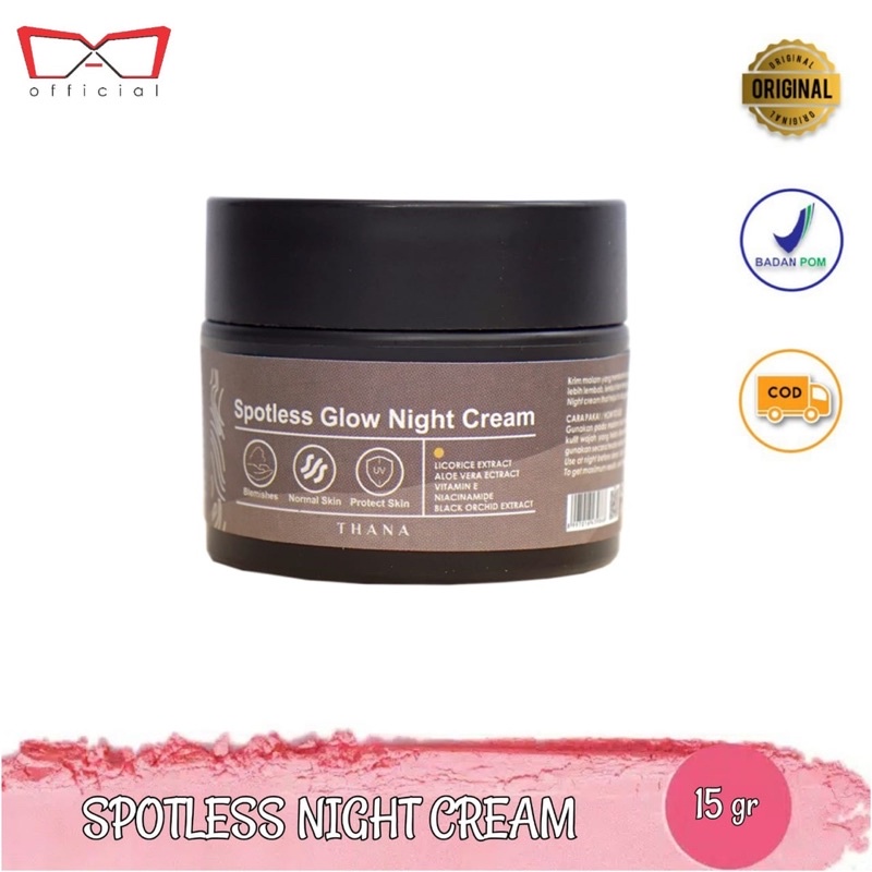 Thana Beauty Night Cream Spotless