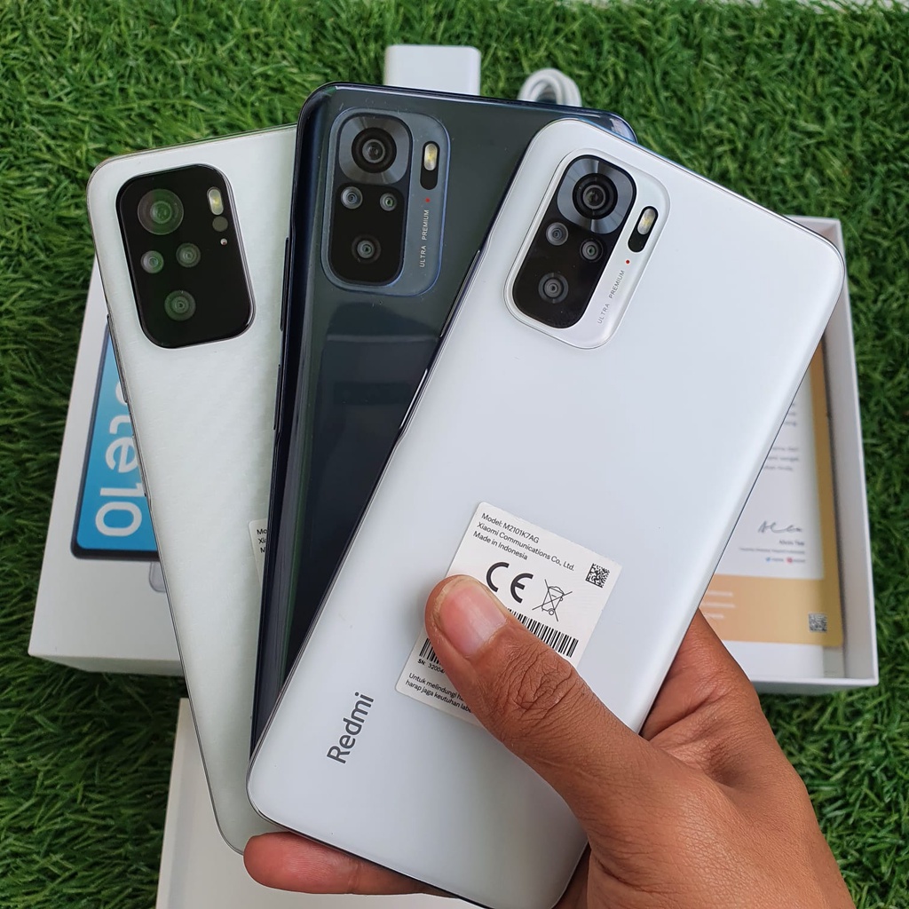 XIAOMI REDMI NOTE 10 SECOND 4/64 GB HP SECOND HANDPHONE SECOND HP SEKEN HP BEKAS HP MURAH