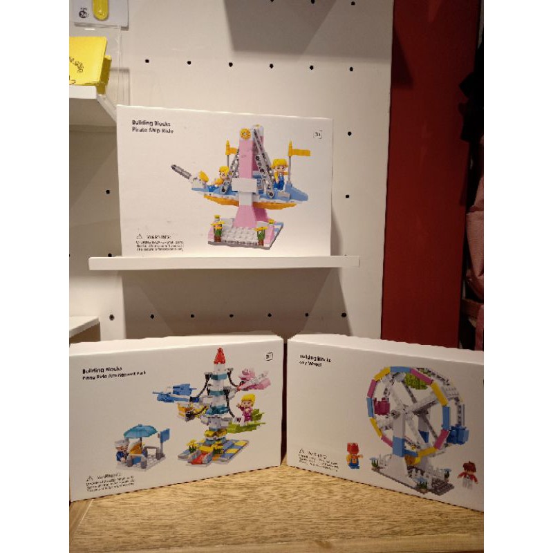 Jual Miniso Building Blocks mainan lego kincir angin lego kapal laut