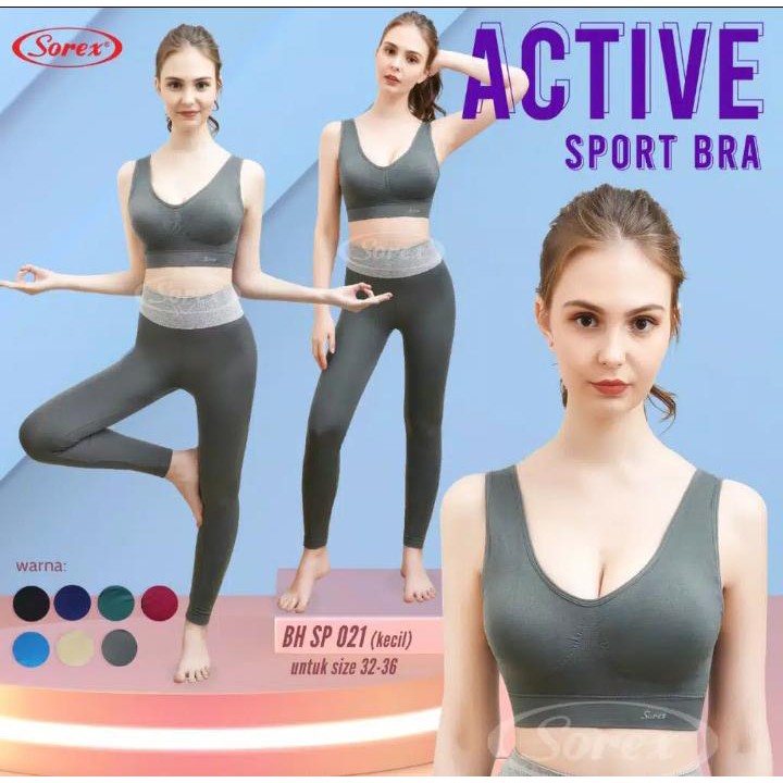 Sorex Bra Sport Polos Olahraga stretch Art SP 020 dan SP 021