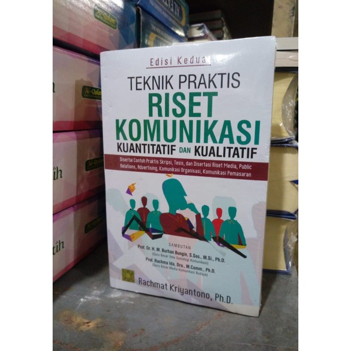 

PROMO!!! TEKNIK PRAKTIS RISET KOMUNIKASI KUANTITATIF DAN KUALITATIF #KCN TERBARU