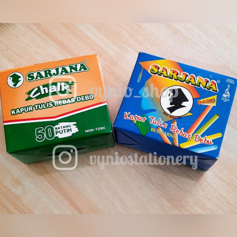 

KAPUR WARNA WARNI / PUTIH MEREK SARJANA