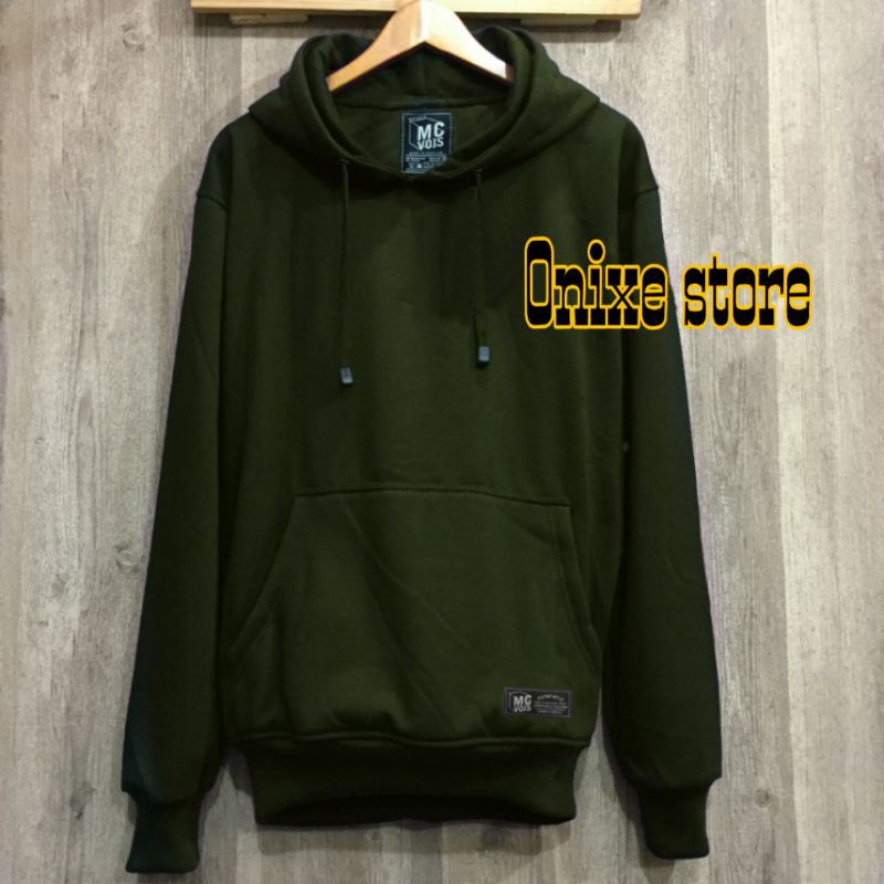 Jaket Polos Sweater Hoodie Full Label  Termurah Full Collor Premium Distro(Bisa COD)